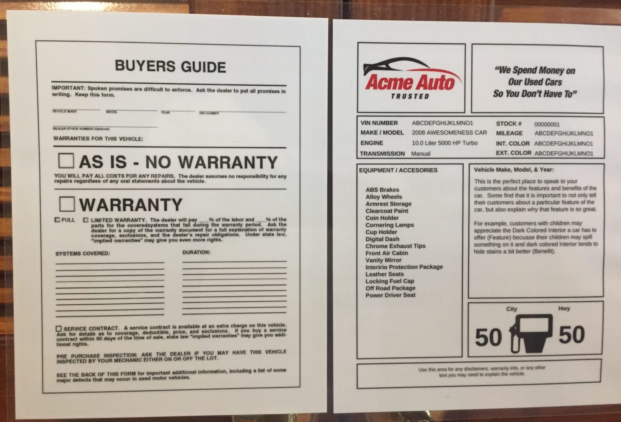 Do you need car sticker lamination? Visit Monroney Lamination.